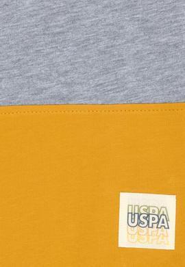 Çocuk Hardal Bisiklet Yaka Sweatshirt - 50274390044