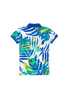 Erkek Çocuk Beyaz Polo Yaka Tişört - 50278168040