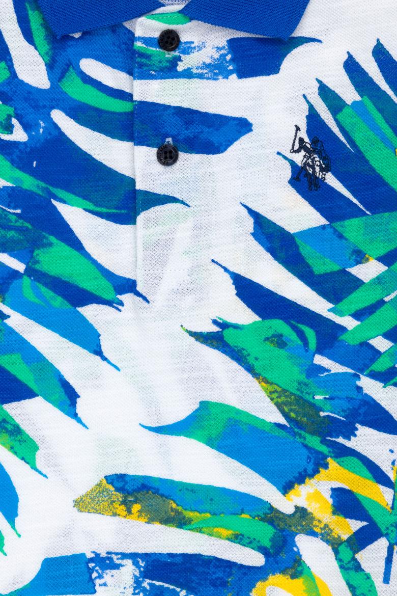 Erkek Çocuk Beyaz Polo Yaka Tişört - 50278168040