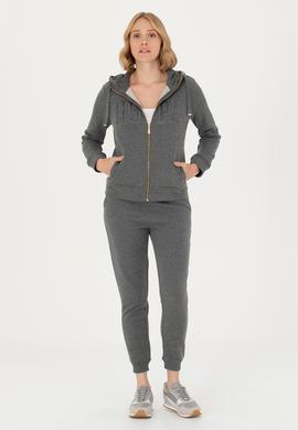 Kadın Antrasit Melanj Eşofman Altı - 50272997066