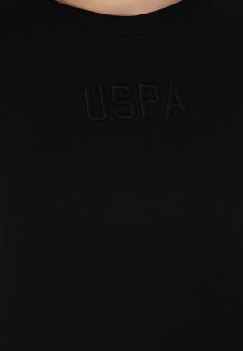 Kadın Siyah Bisiklet Yaka Sweatshirt - 50275927004