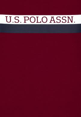 Çocuk Bordo Basic Bisiklet Yaka Sweatshirt - 50274406025