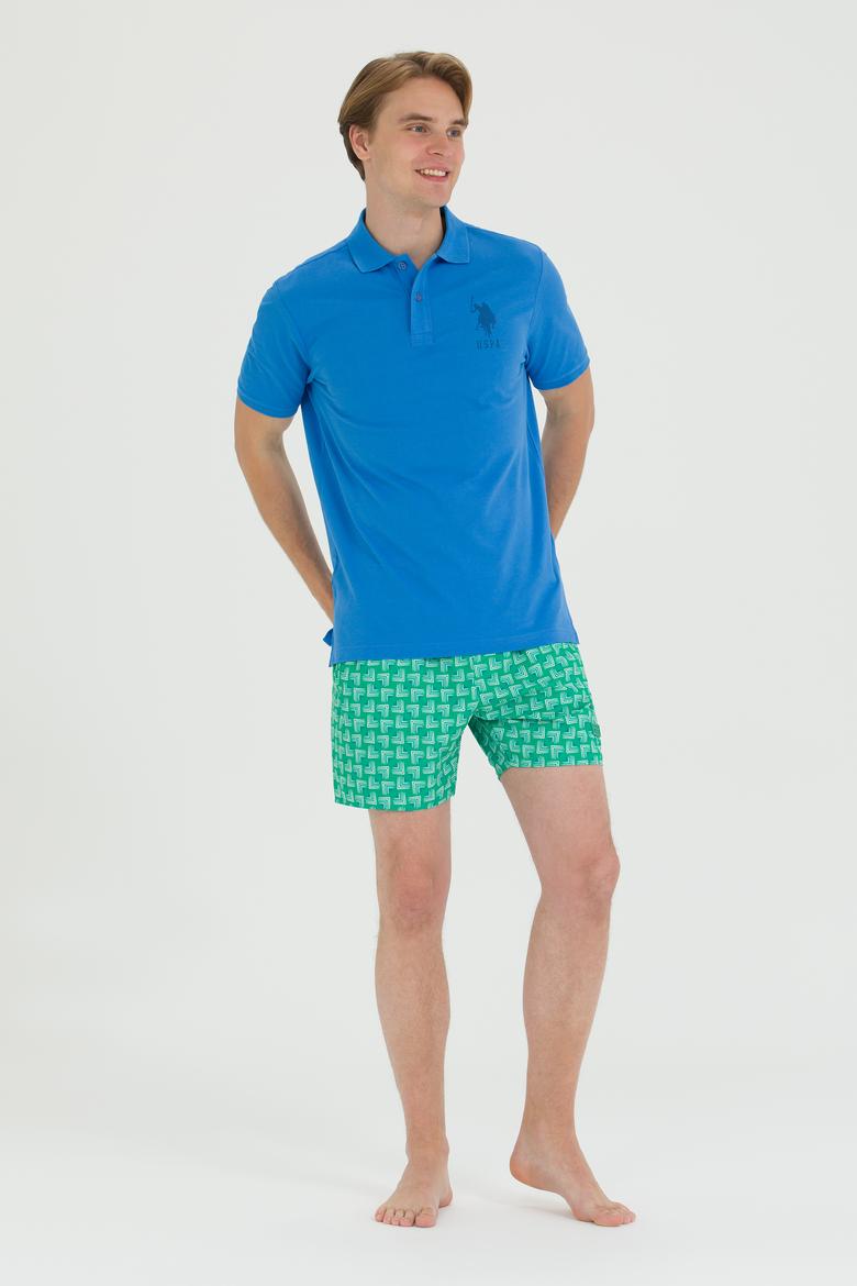 Erkek Yeşil Deniz Şortu