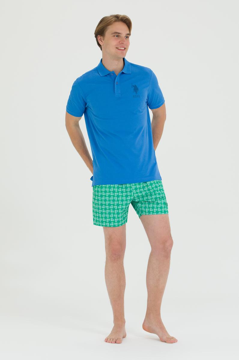 Erkek Yeşil Deniz Şortu