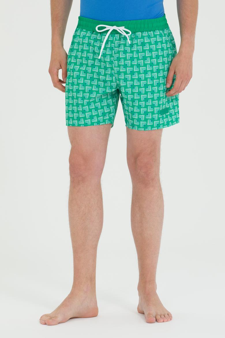 Erkek Yeşil Deniz Şortu - 50262273015