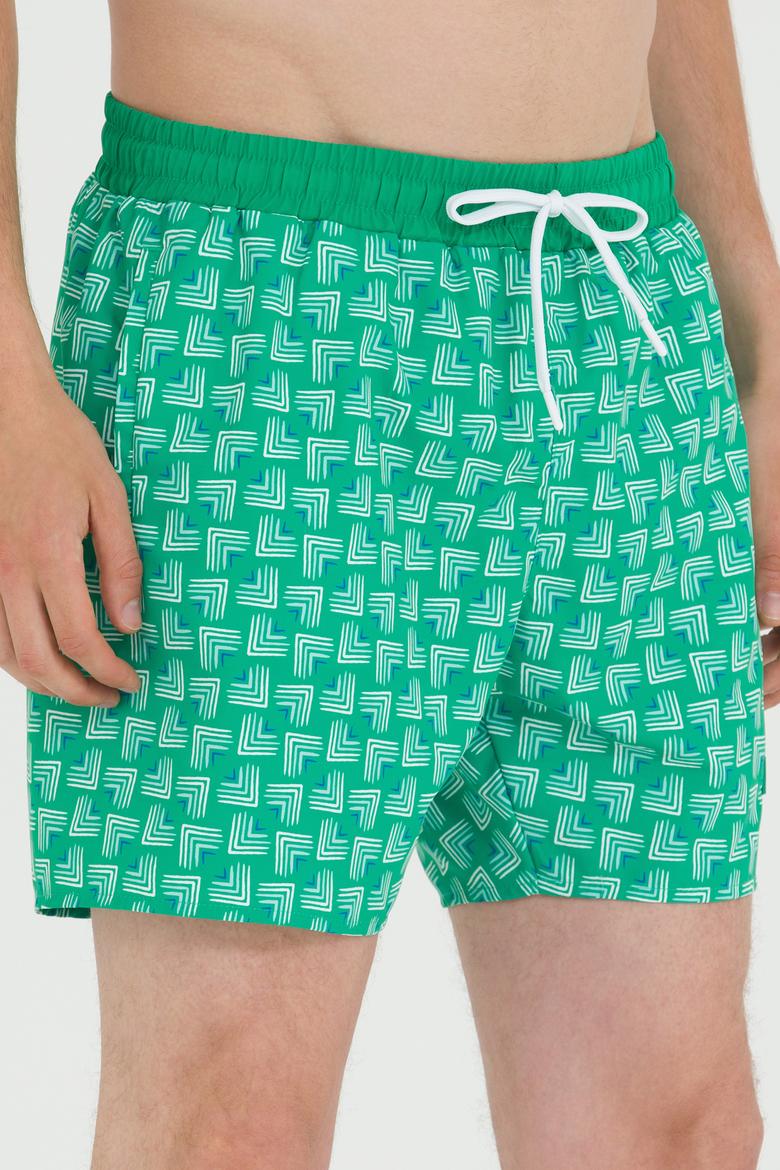 Erkek Yeşil Deniz Şortu - 50262273015