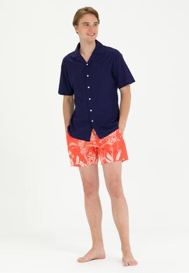 Erkek Turuncu Deniz Şortu - 50262274003