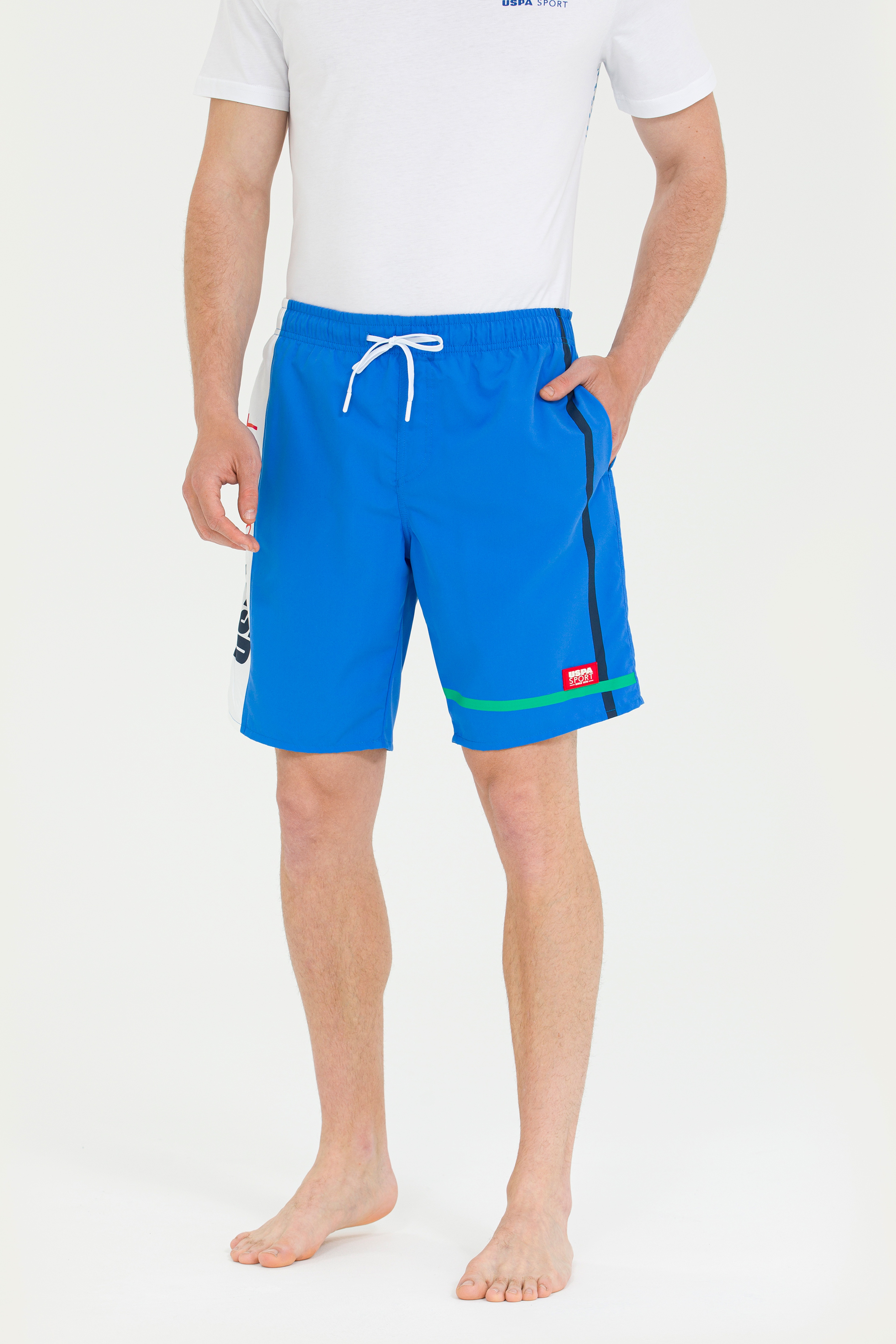 Erkek Saks Deniz Şortu - Image 2