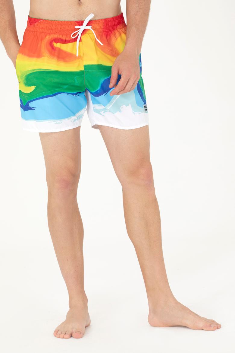 Erkek Kırmızı Deniz Şortu - 50262454019