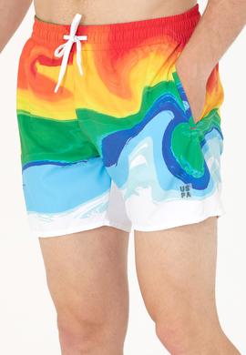 Erkek Kırmızı Deniz Şortu - 50262454019