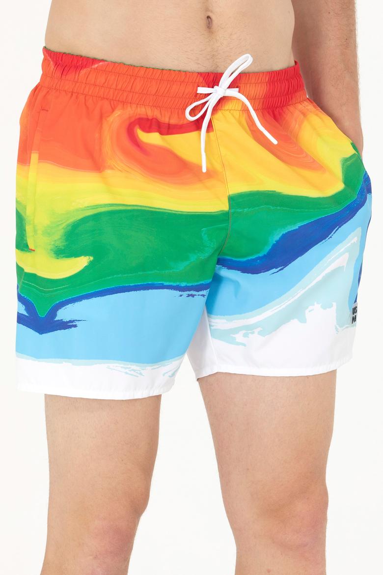 Erkek Kırmızı Deniz Şortu - 50262454019