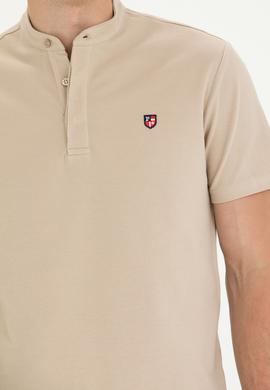 Erkek Taş Bisiklet Yaka Tişört - 50262955027