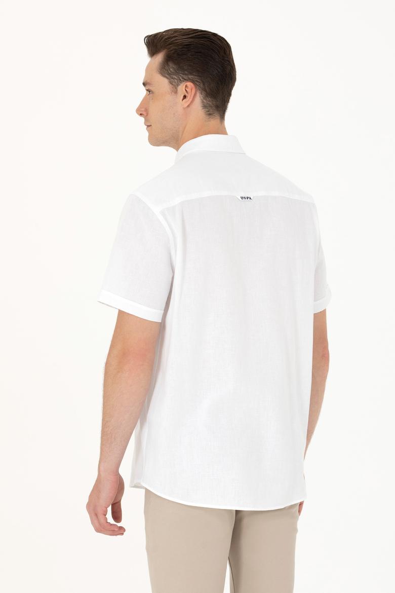 Erkek Beyaz Kısa Kollu Gömlek - 50262957001