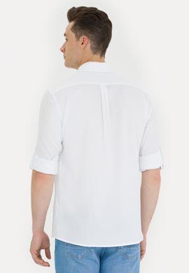 Erkek Beyaz Uzun Kollu Gömlek - 50263127021