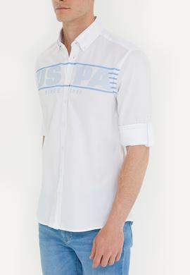 Erkek Beyaz Uzun Kollu Gömlek - 50263127021