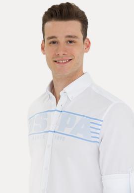 Erkek Beyaz Uzun Kollu Gömlek - 50263127021
