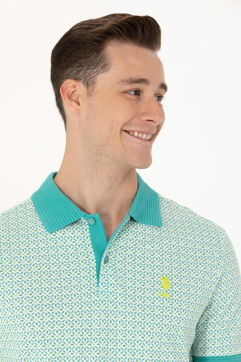 Erkek Mint Polo Yaka Tişört - 50263415027