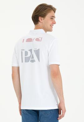 Erkek Beyaz Polo Yaka Tişört - 50263420009