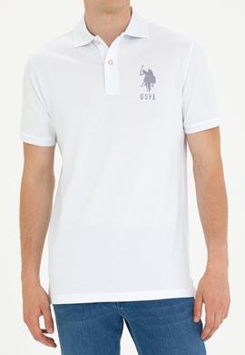 Erkek Beyaz Polo Yaka Tişört - 50263420009