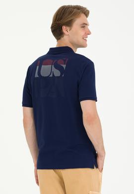 Erkek Lacivert Polo Yaka Tişört - 50263420064