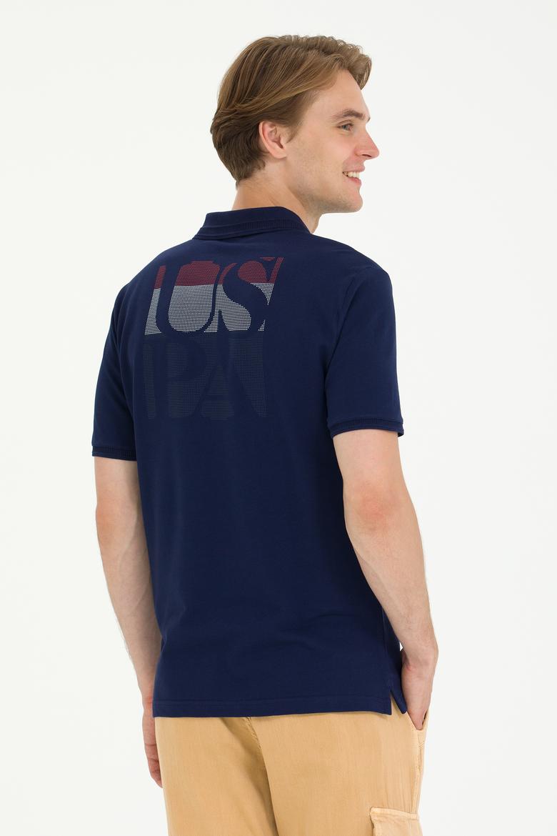 Erkek Lacivert Polo Yaka Tişört - 50263420064