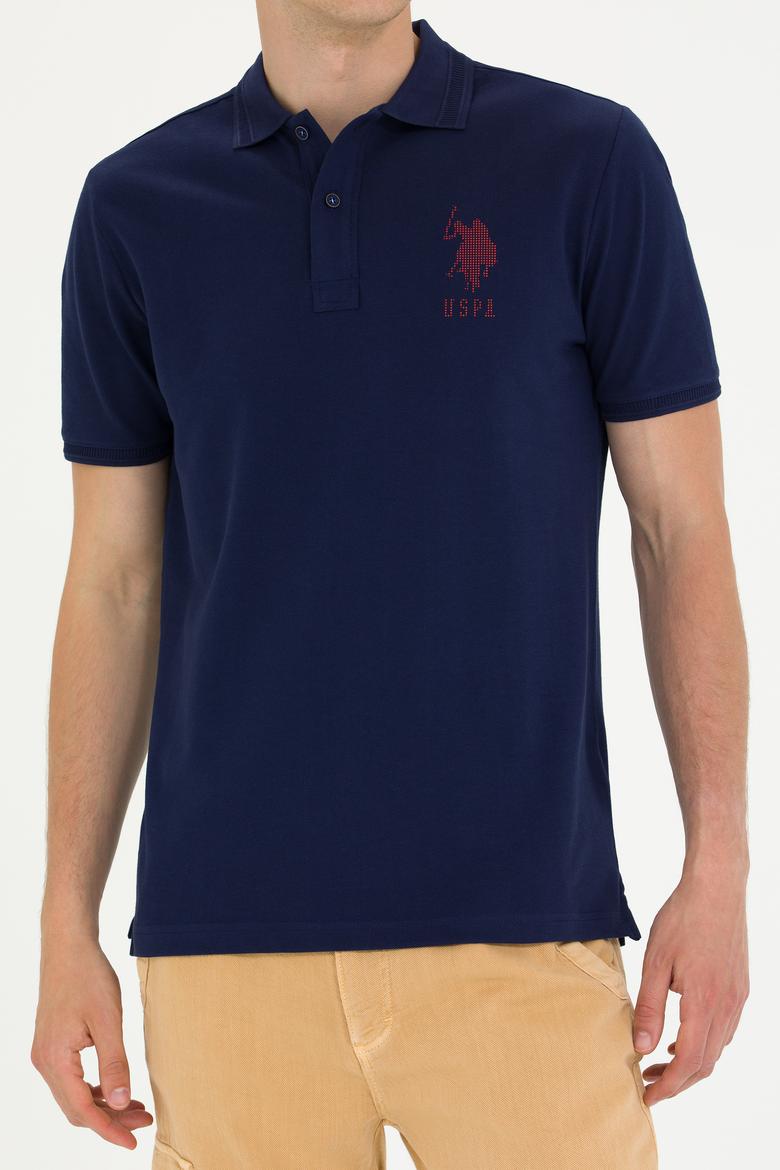 Erkek Lacivert Polo Yaka Tişört - 50263420064