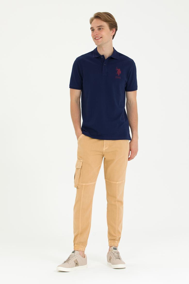 Erkek Lacivert Polo Yaka Tişört - 50263420064