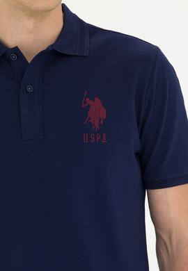 Erkek Lacivert Polo Yaka Tişört - 50263420064