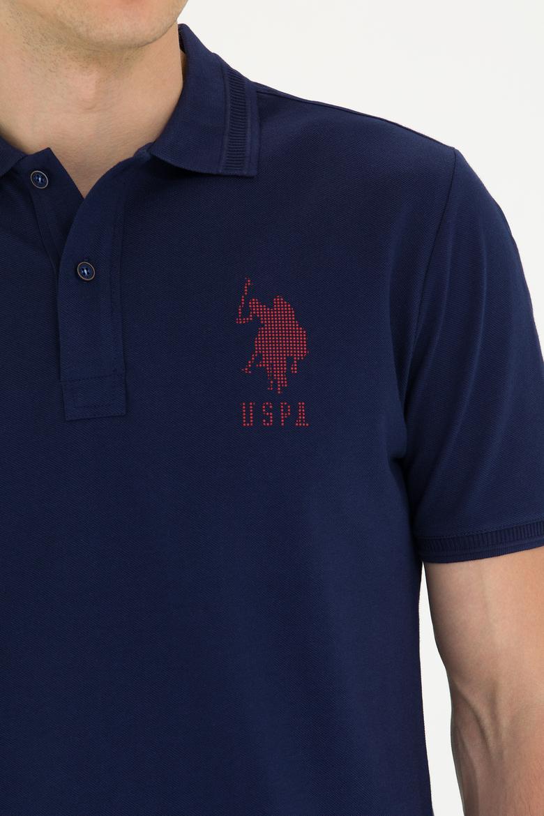 Erkek Lacivert Polo Yaka Tişört - 50263420064