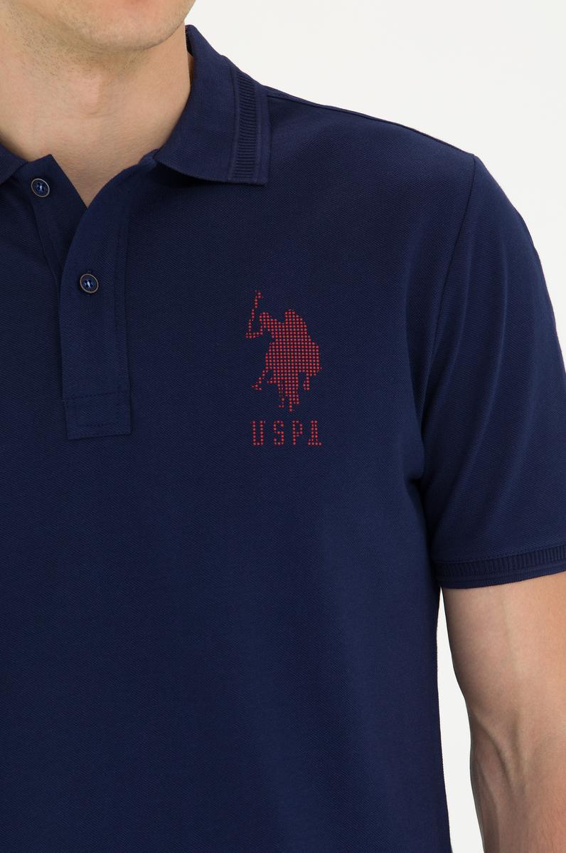 Erkek Lacivert Polo Yaka Tişört