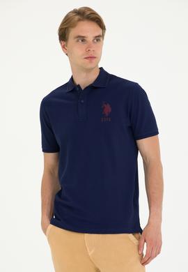 Erkek Lacivert Polo Yaka Tişört - 50263420064