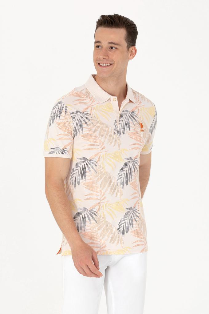 Erkek Ekru Polo Yaka Tişört