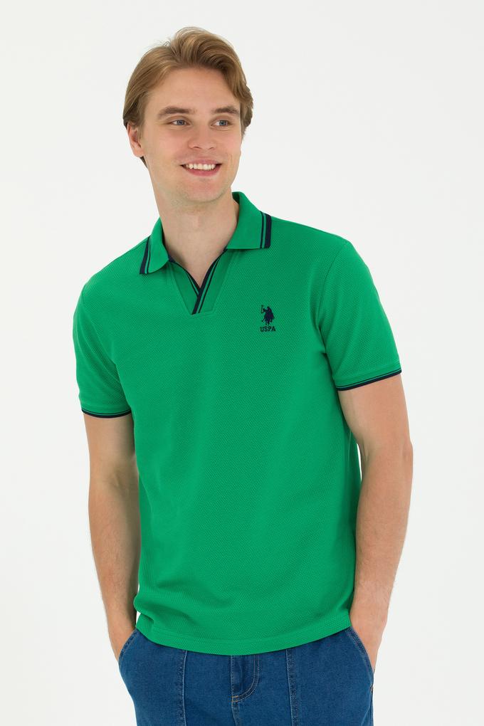 Erkek Yeşil Polo Yaka Tişört