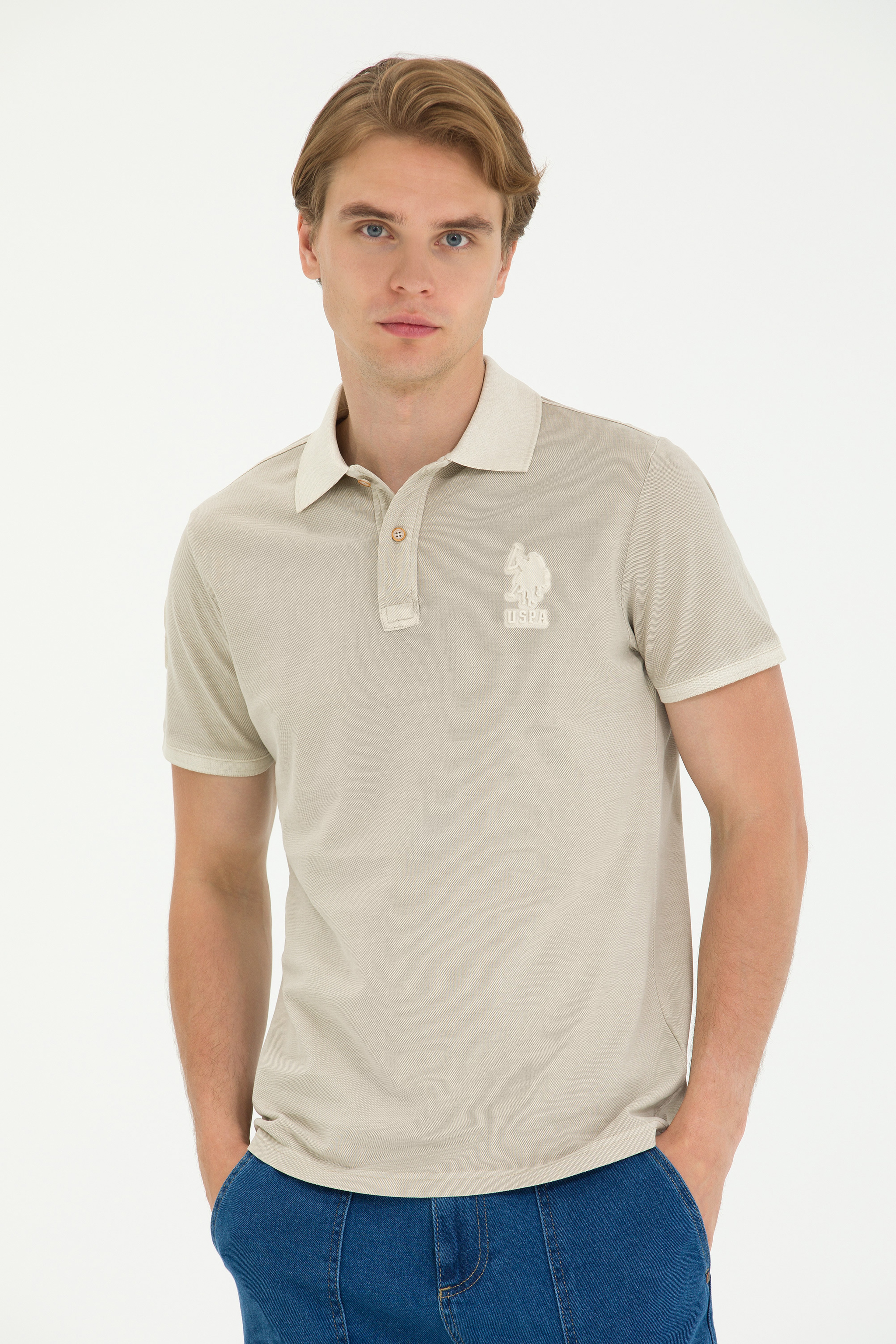 Erkek Taş Basic Tişört - Image 1