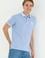 Erkek Mavi Basic Polo Yaka Tişört