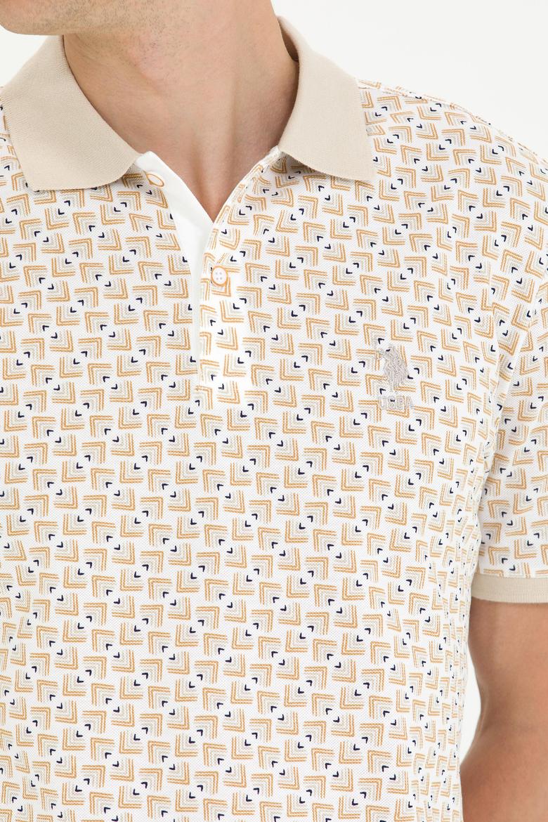 Erkek Taş Polo Yaka Tişört - 50263526043