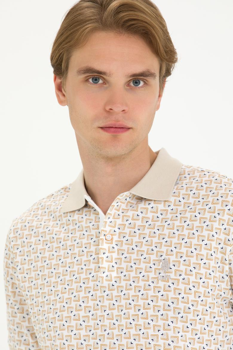 Erkek Taş Polo Yaka Tişört - 50263526043