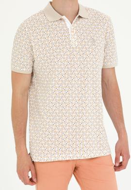 Erkek Taş Polo Yaka Tişört - 50263526043