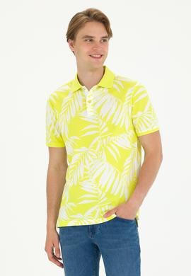 Erkek Citron Polo Yaka Tişört - 50263533024