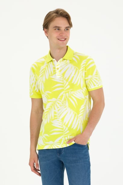 Erkek Citron Polo Yaka Tişört
