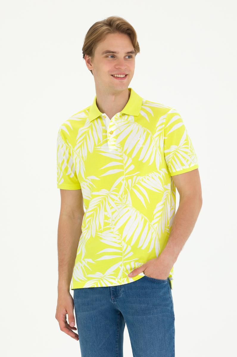 Erkek Citron Polo Yaka Tişört