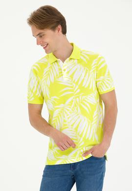 Erkek Citron Polo Yaka Tişört - 50263533024