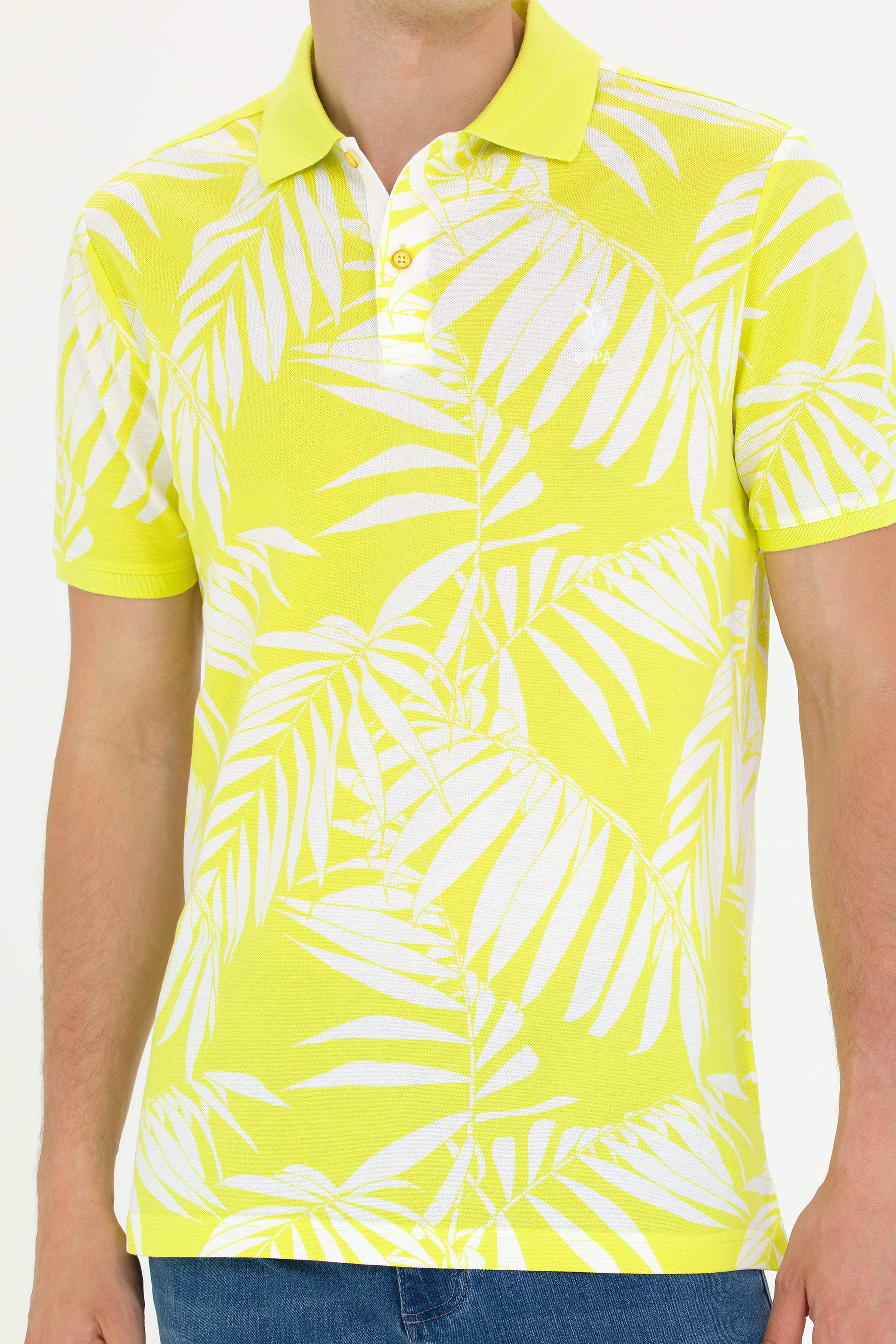 Erkek Citron Polo Yaka Tişört
