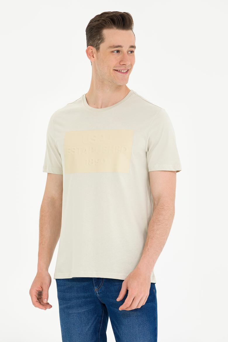 Erkek Taş Bisiklet Yaka Tişört