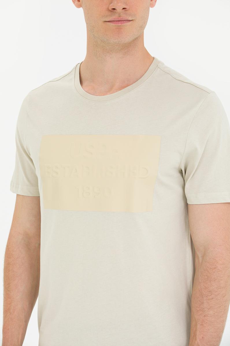 Erkek Taş Bisiklet Yaka Tişört