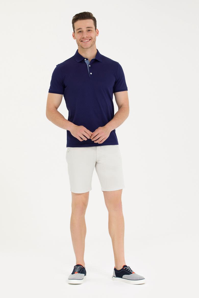 Erkek Taş Dokuma Şort