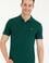 Erkek Koyu Yeşil Basic Polo Yaka Tişört