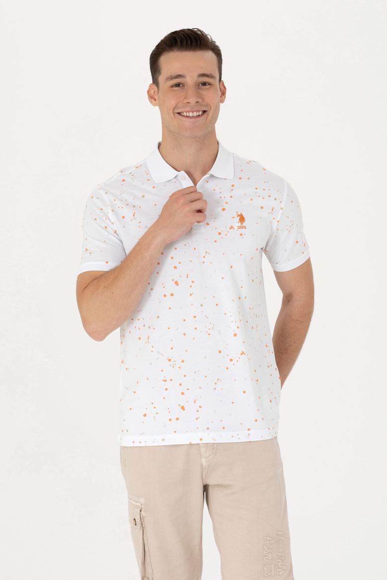 Erkek Kiremit Polo Yaka Tişört