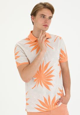 Erkek Taş Polo Yaka Tişört - 50275410006