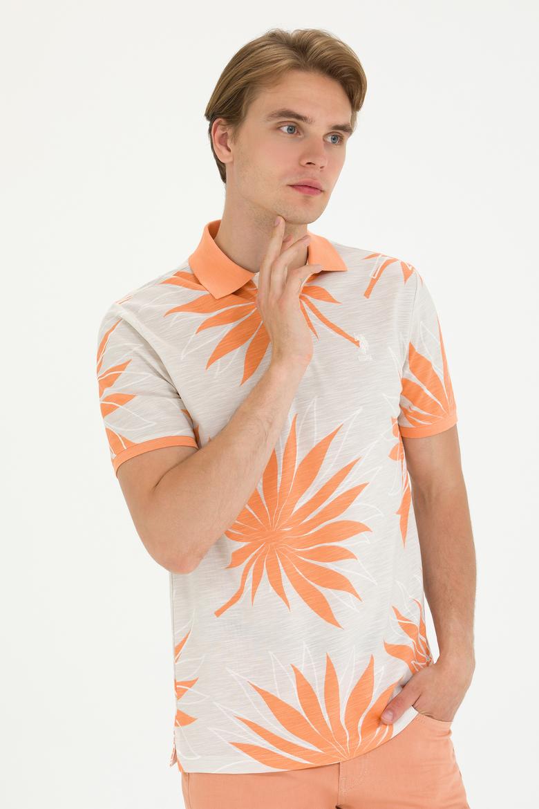 Erkek Taş Polo Yaka Tişört - 50275410006